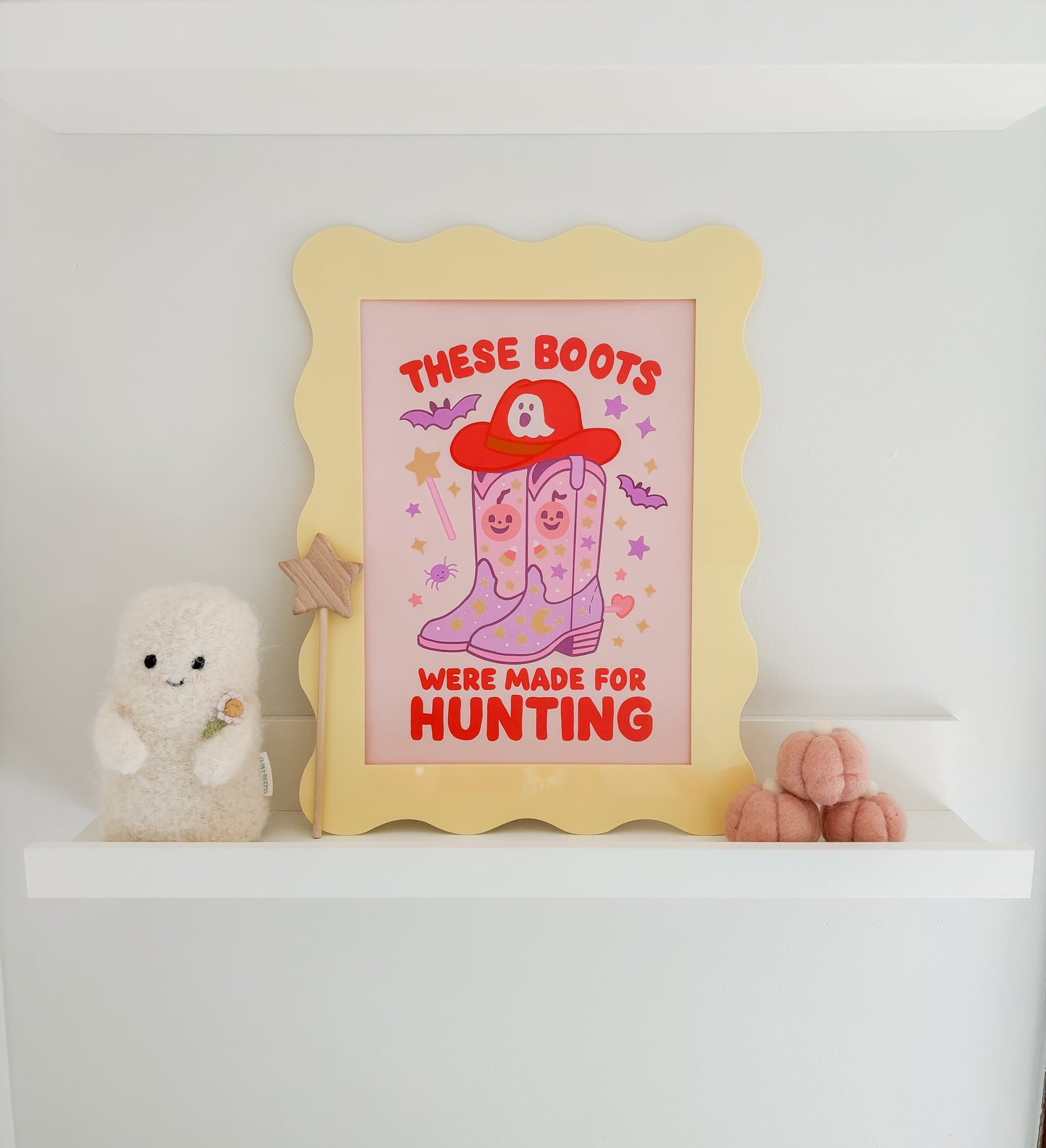 Haunted Boots Print