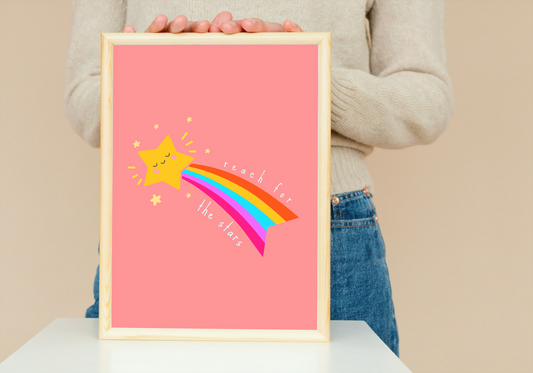 Reach for the Stars Print