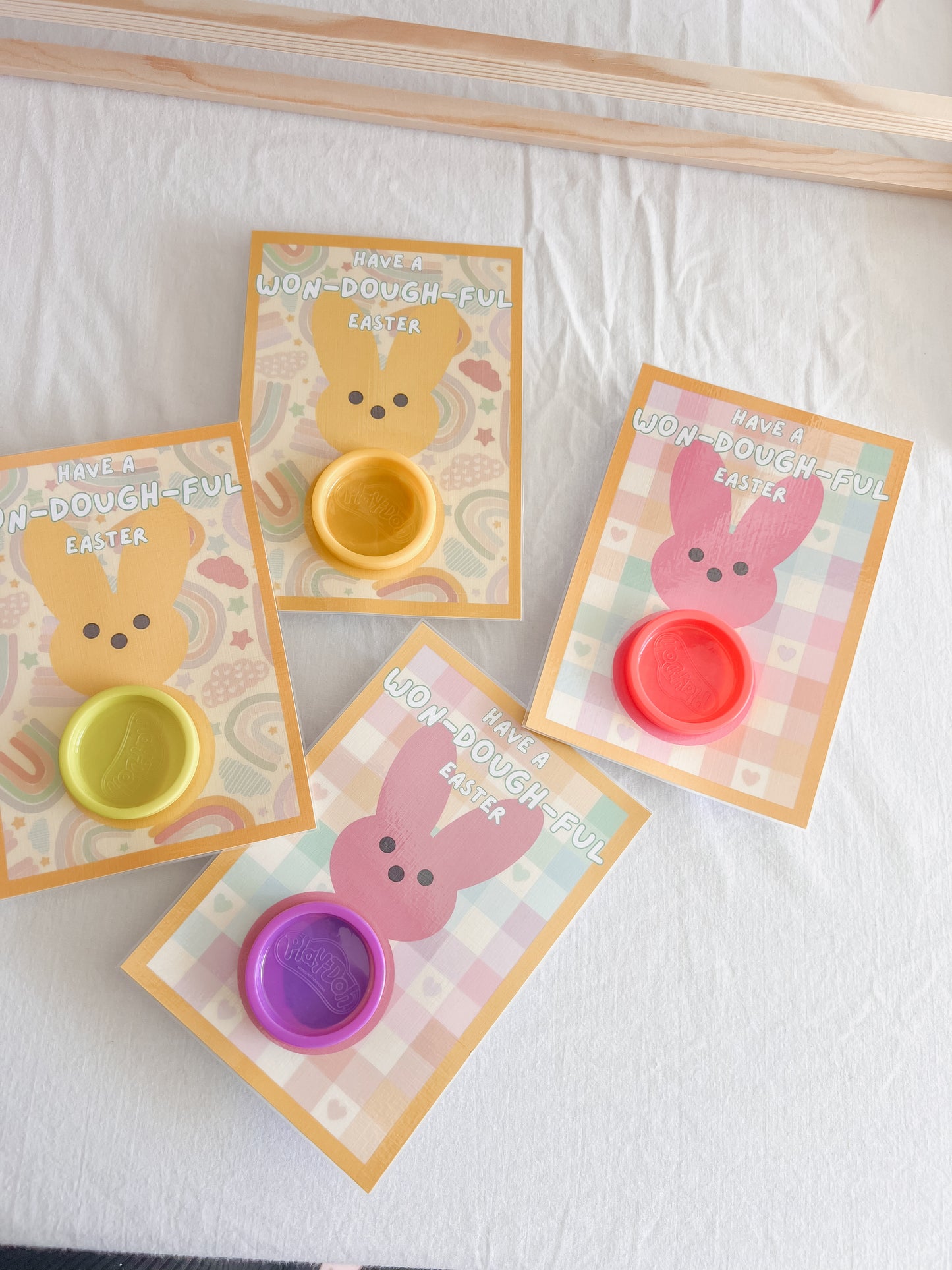 Easter Peeps Playdough Holder