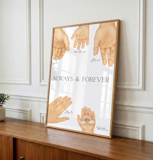 Heirloom Hands Print