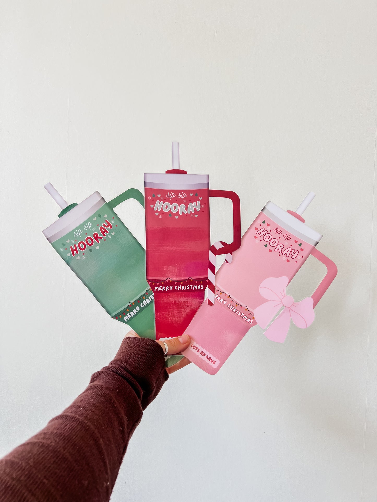 Sip & Gift Cup Card Holder