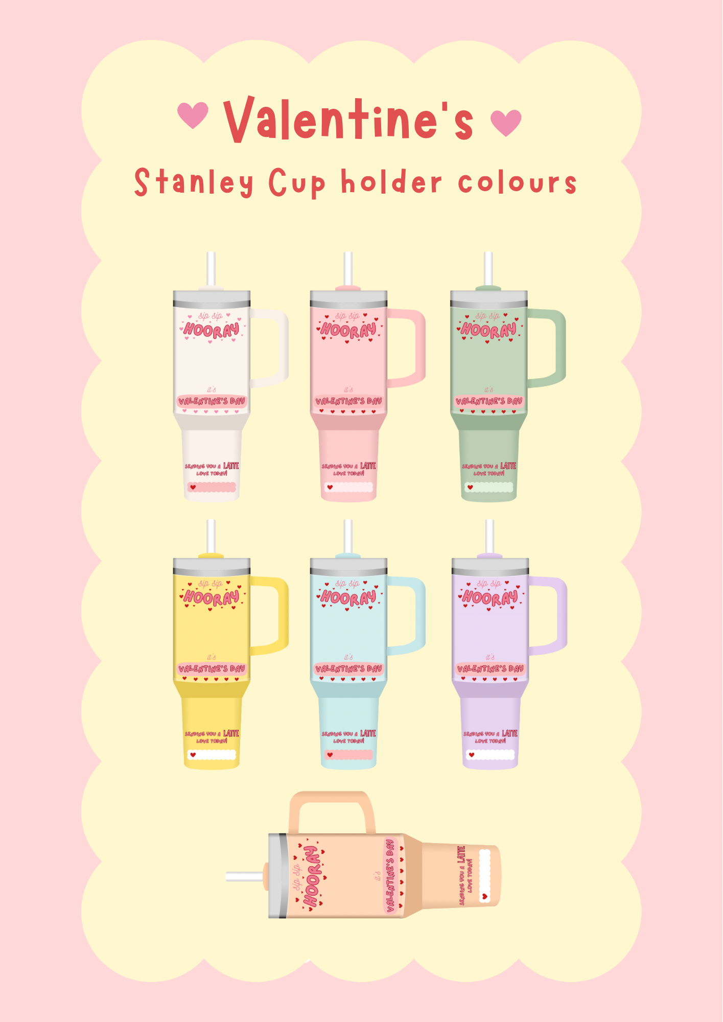 Sip & Gift Cup Card Holders