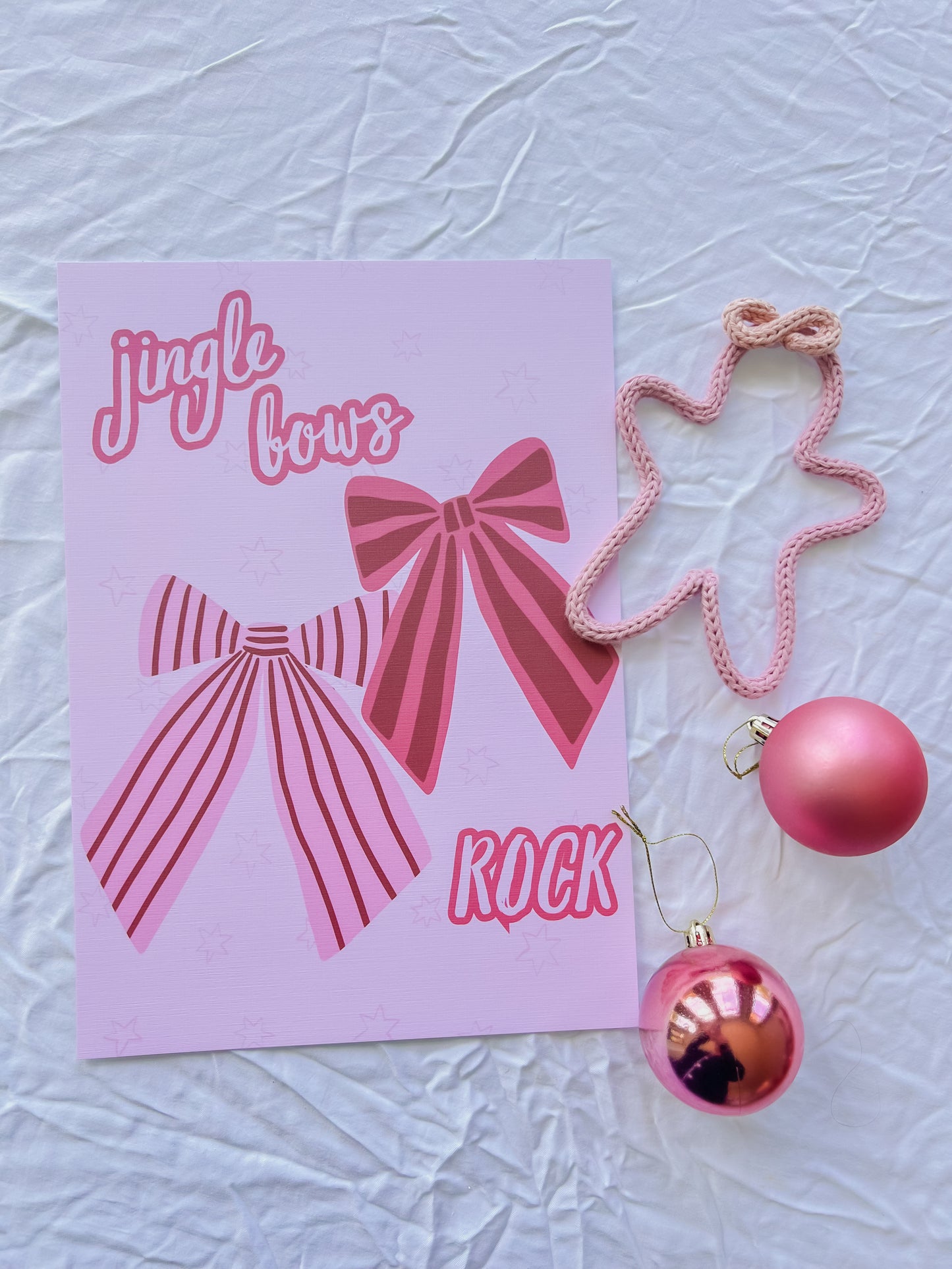 Jingle Bows Print