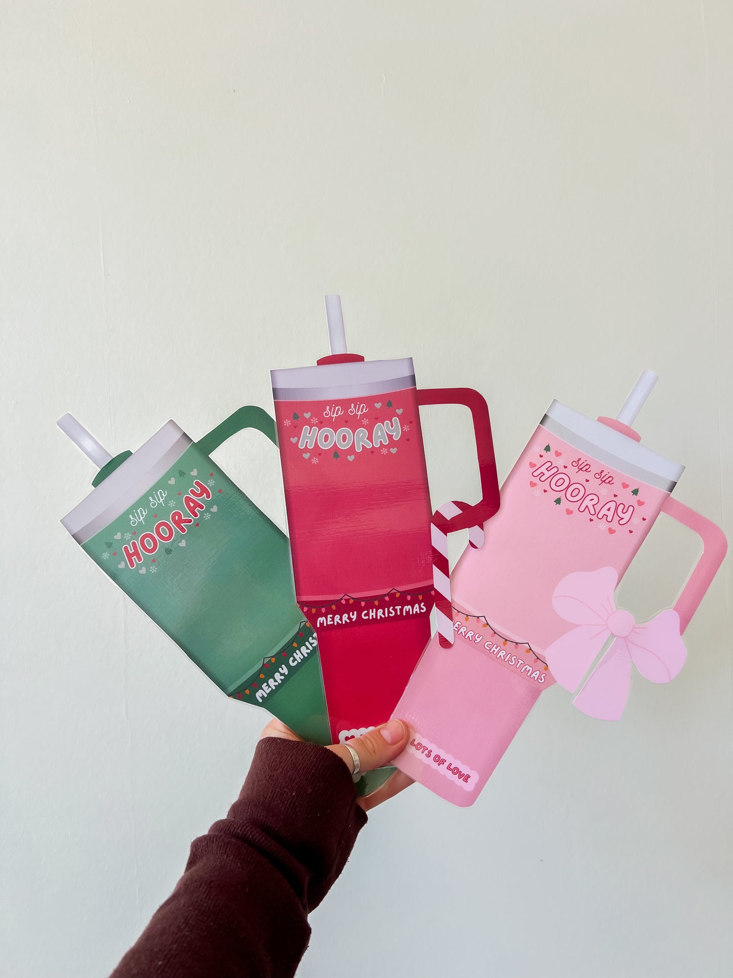 Sip & Gift Cup Card Holder