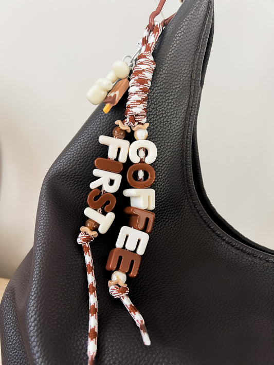 Loaded Coffee Rope Charm