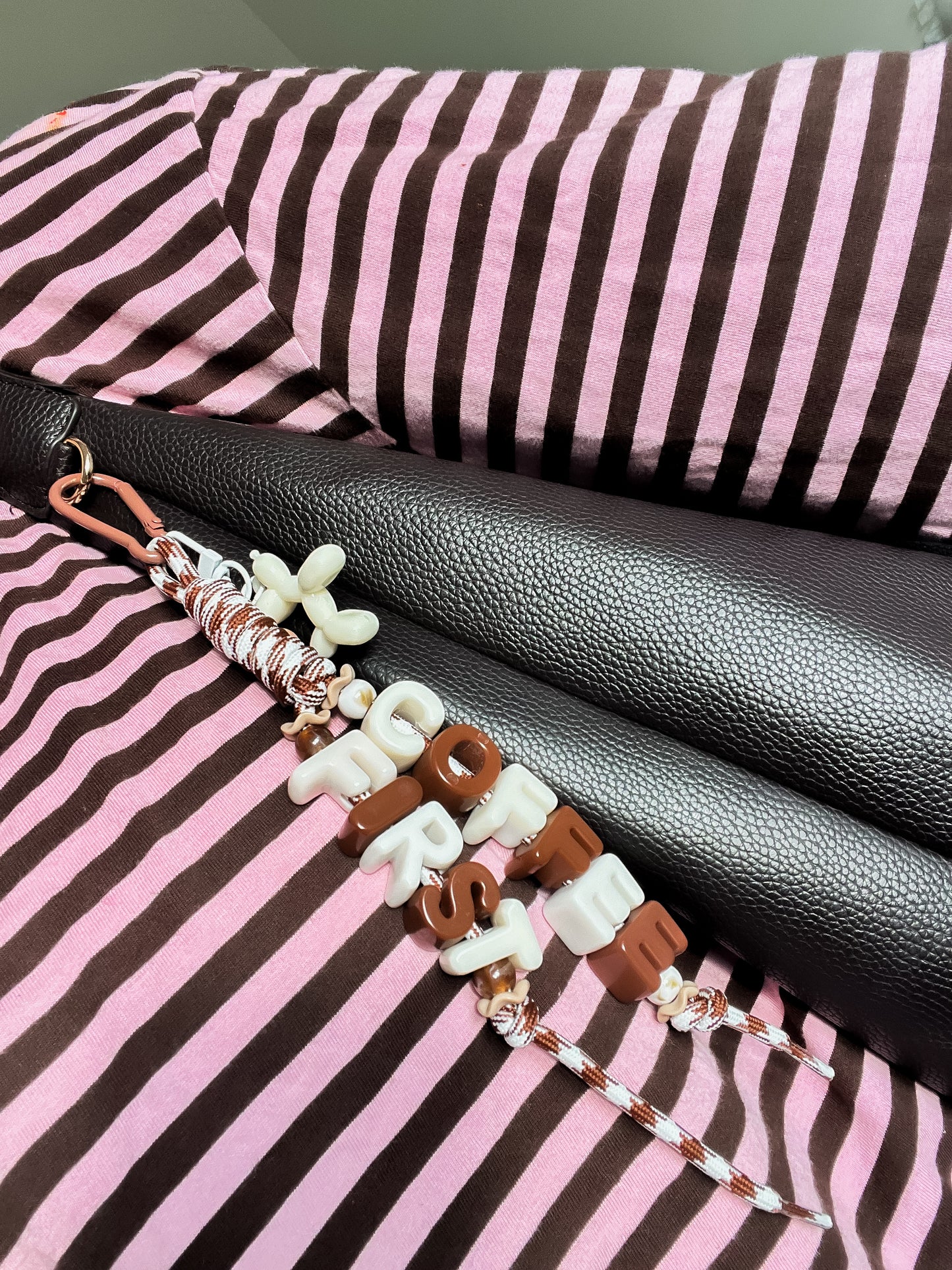 Loaded Coffee Rope Charm