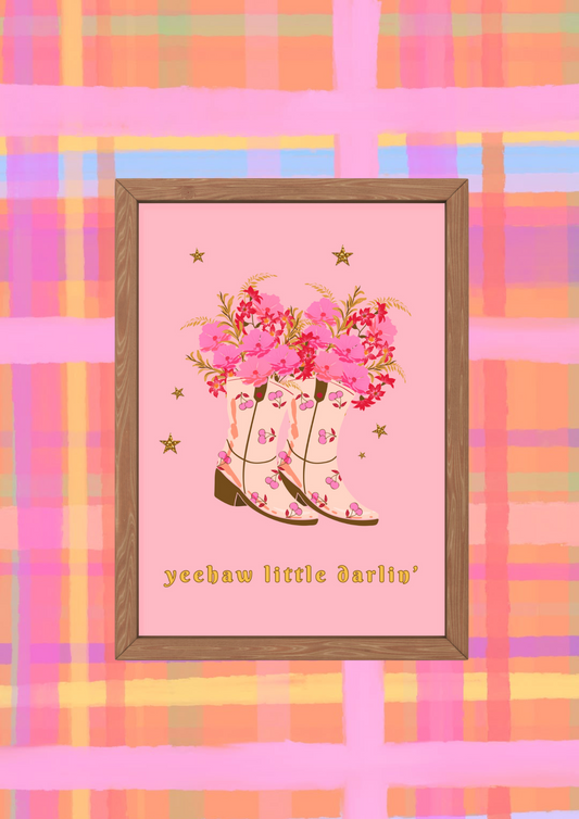 Yeehaw Print