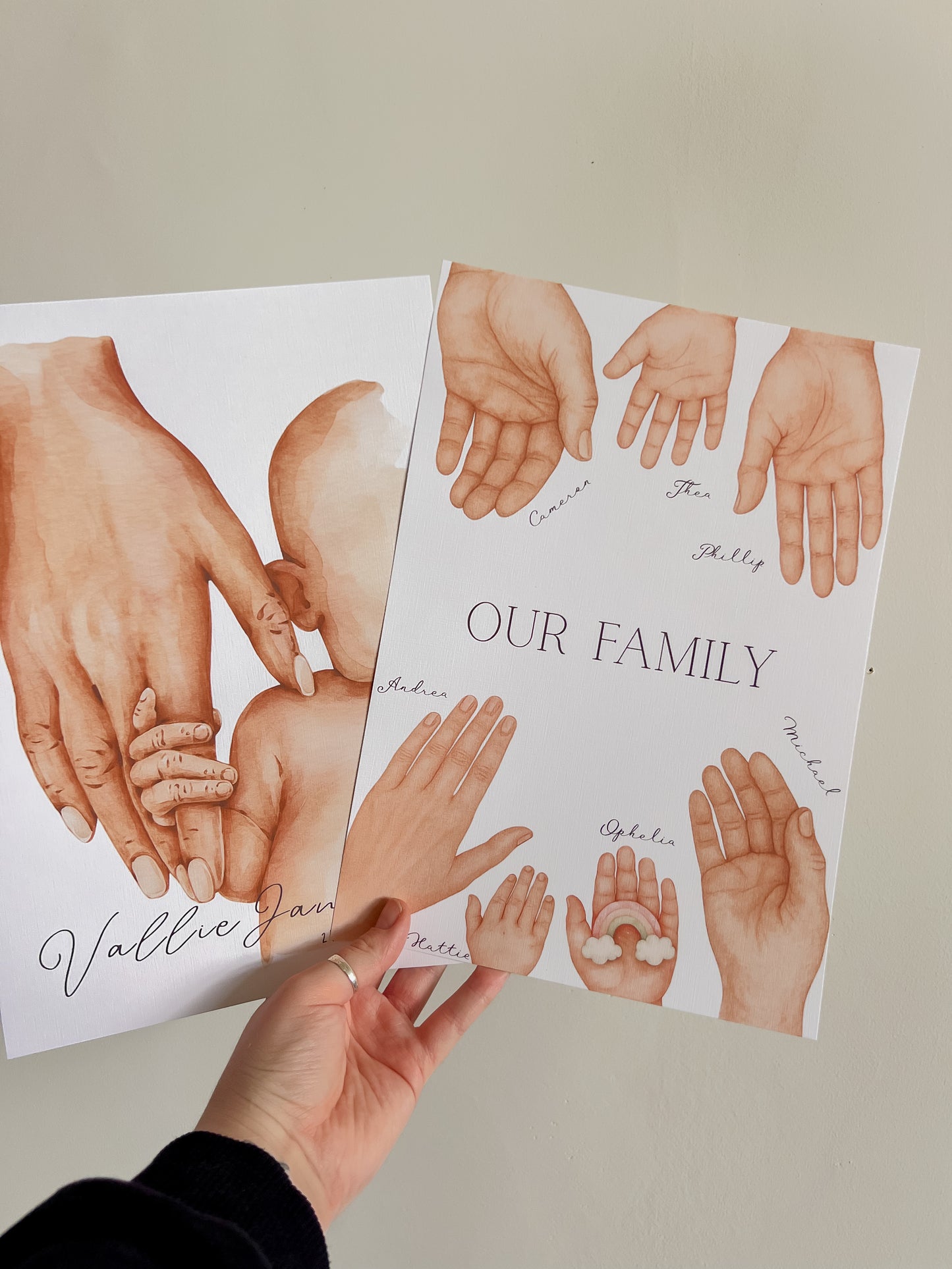 Heirloom Hands Print