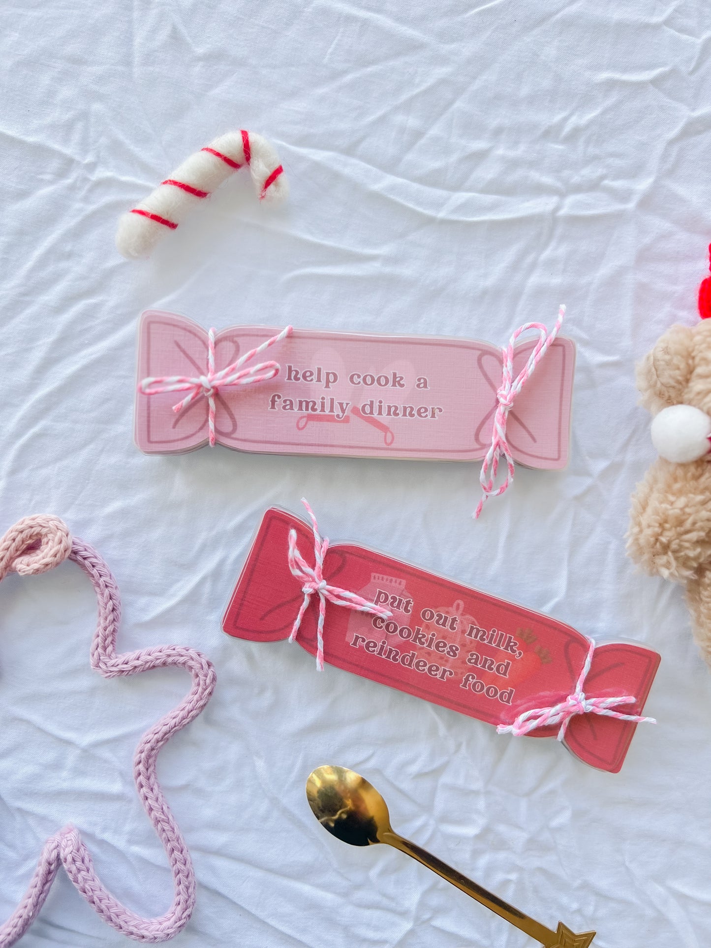 Christmas Cracker Advent Calendar Cards