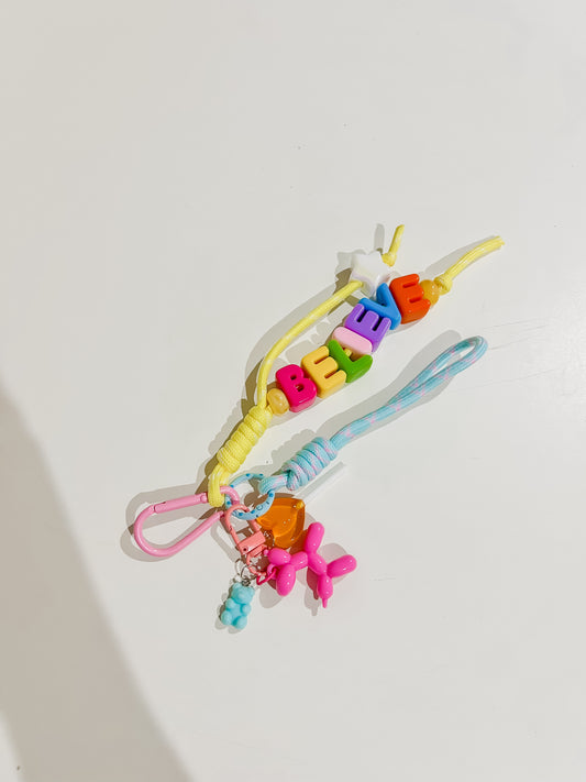 Loaded Believe Rope Charm