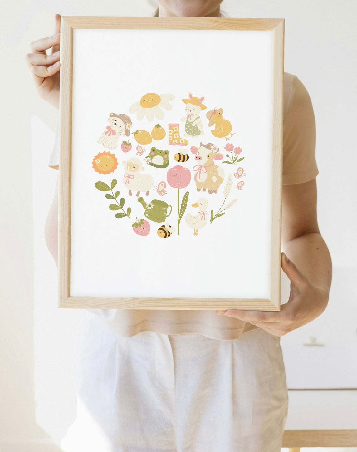 Springtime on the Farm Print