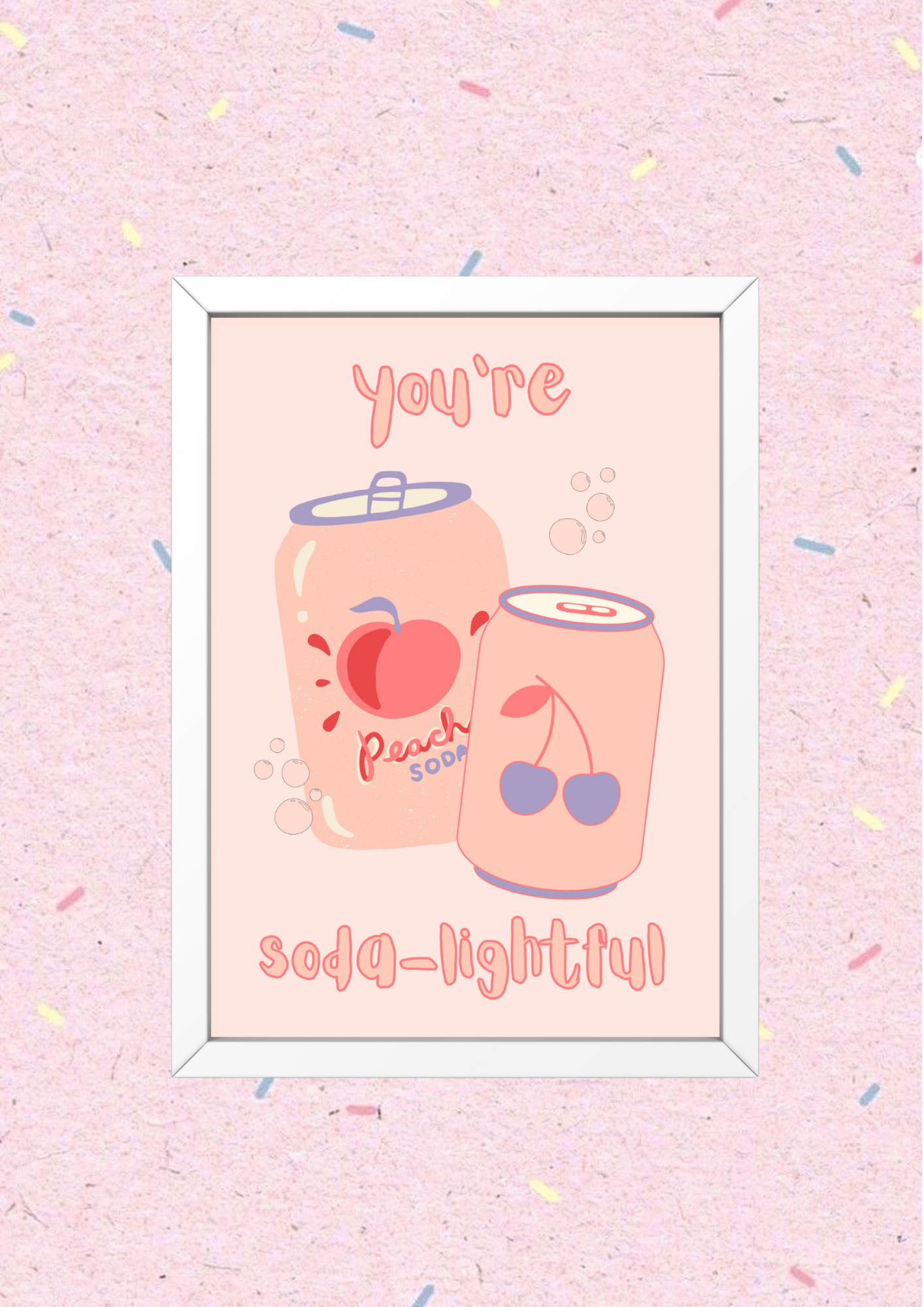 Soda-lightful Print