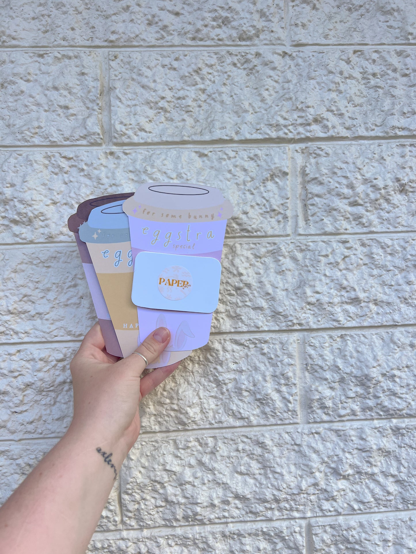 Easter Cup Gift Card Holder