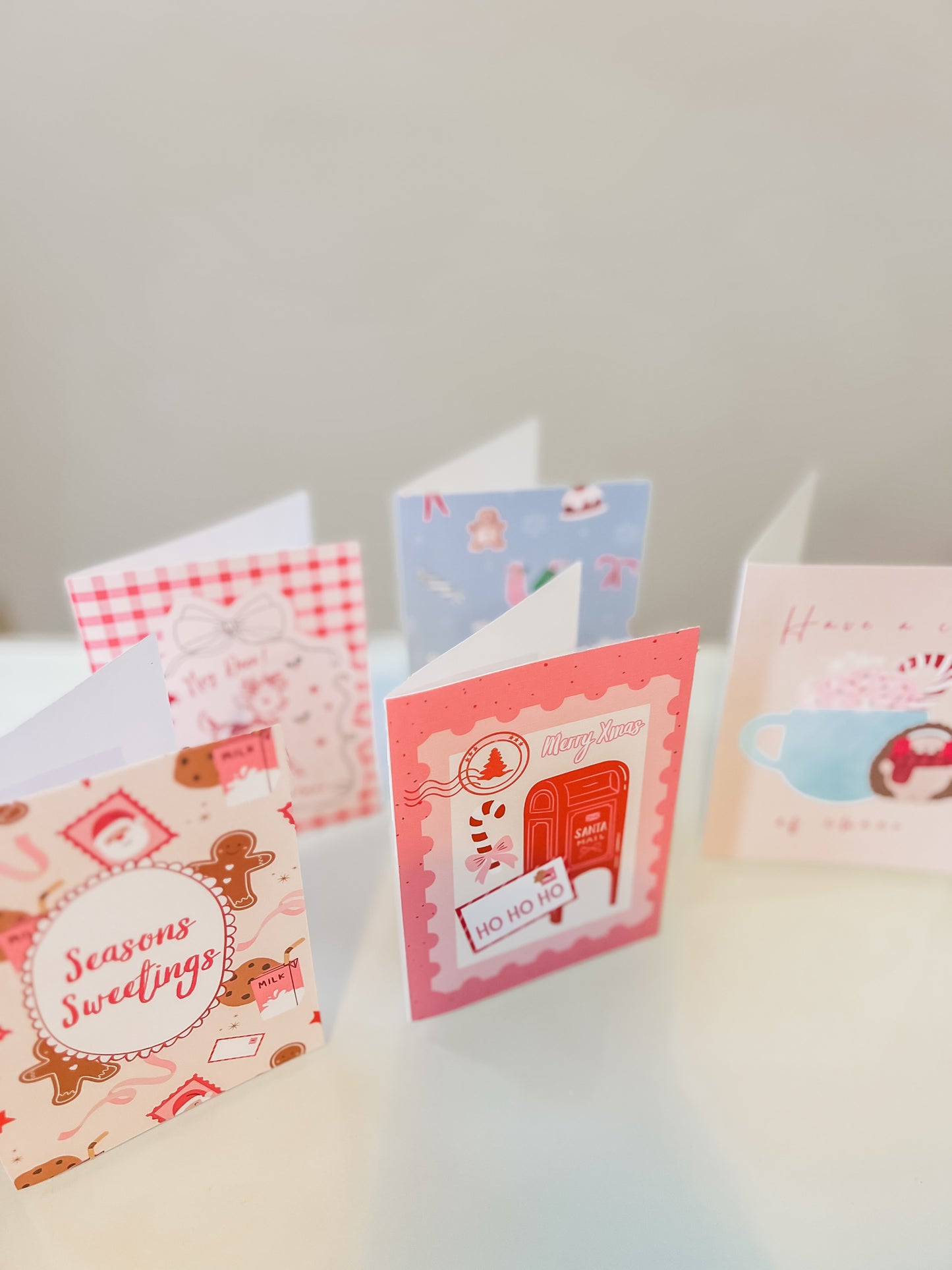 Set of 5 Christmas Cards