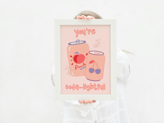 Soda-lightful Print