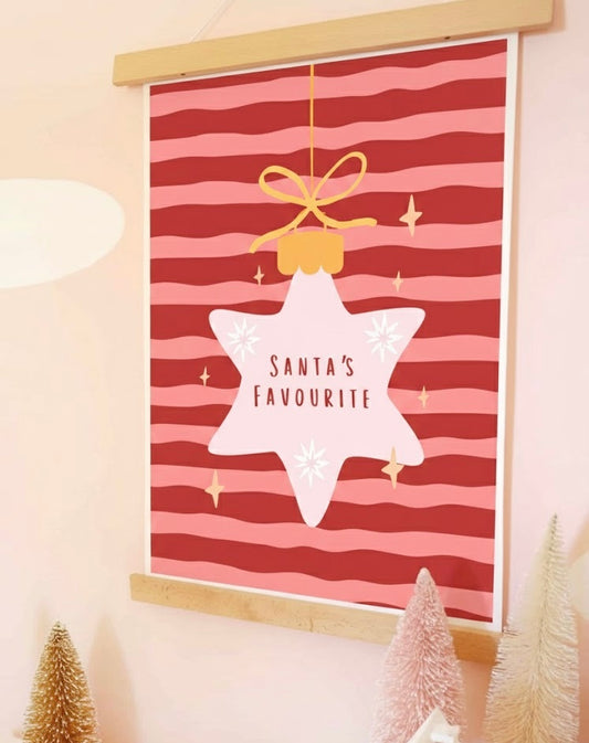 Santa’s Fave Print