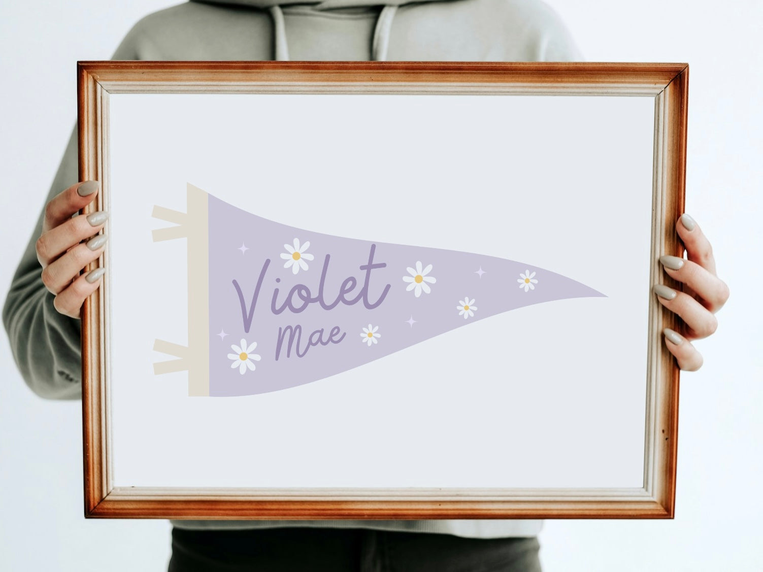 Pennant Banner Name print – Paper & Beau