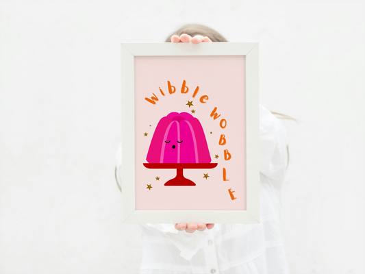 Wibble Wobble Print