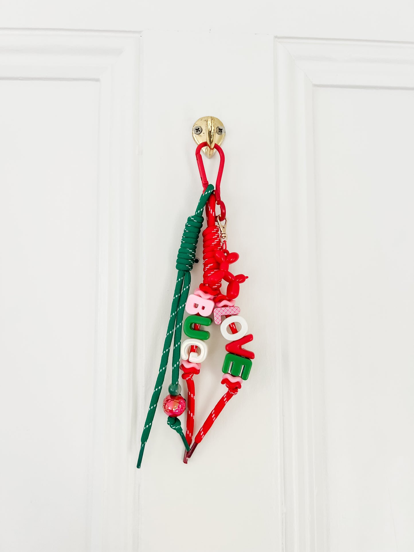 Loaded Strawberry Rope Charm
