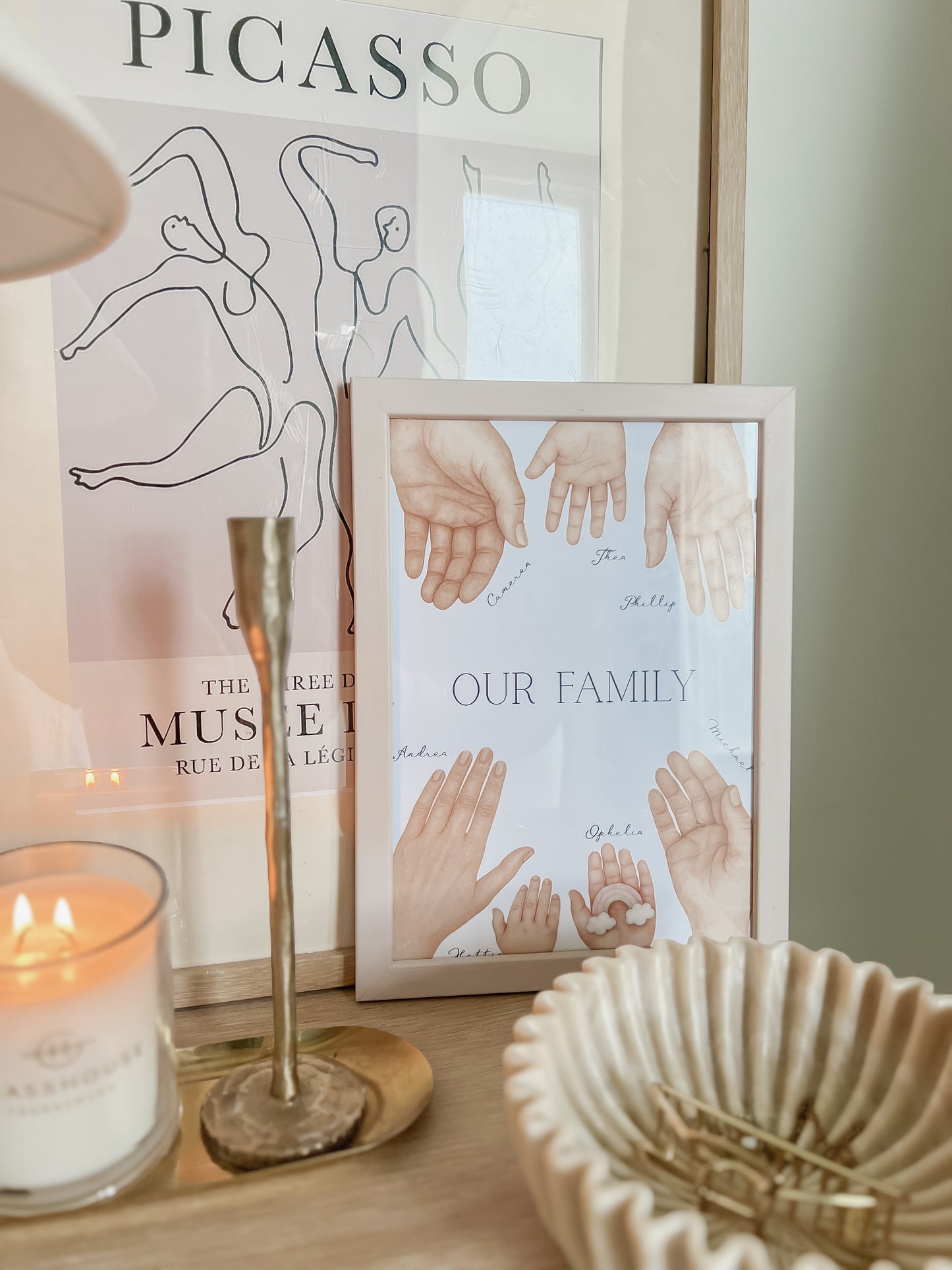 Heirloom Hands Print