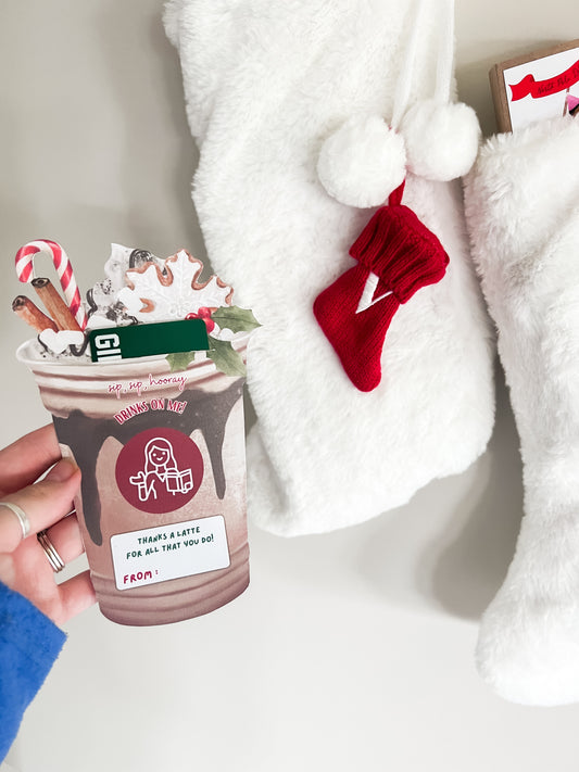 Coffee Card Gift Holder