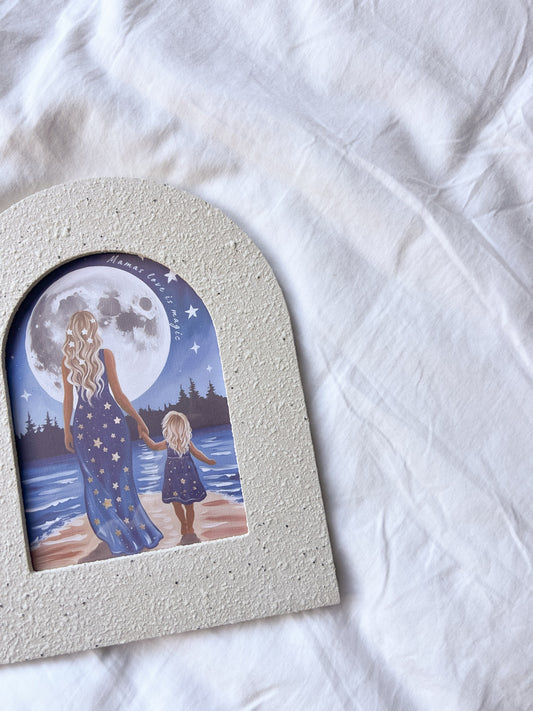 Stone Arch Frame with Print