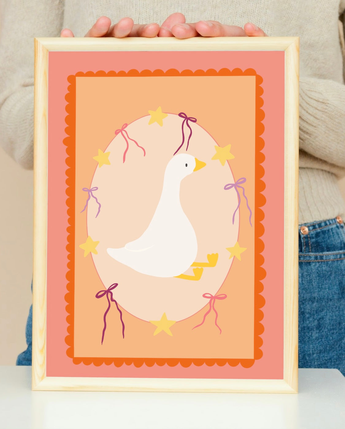 Goose Among the Stars Print