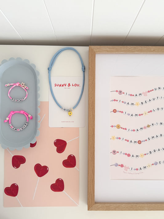Sunny & Lou Collab ‘I am Loved’ Print