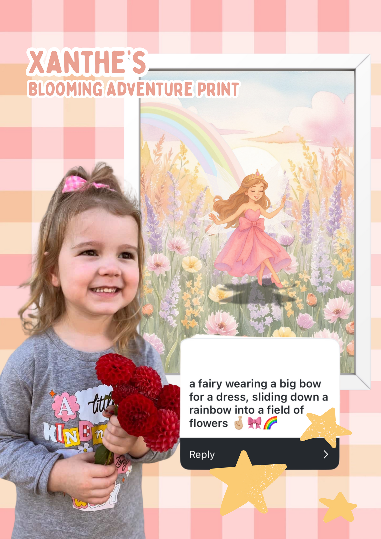 Xanthe’s Blooming Adventure Print