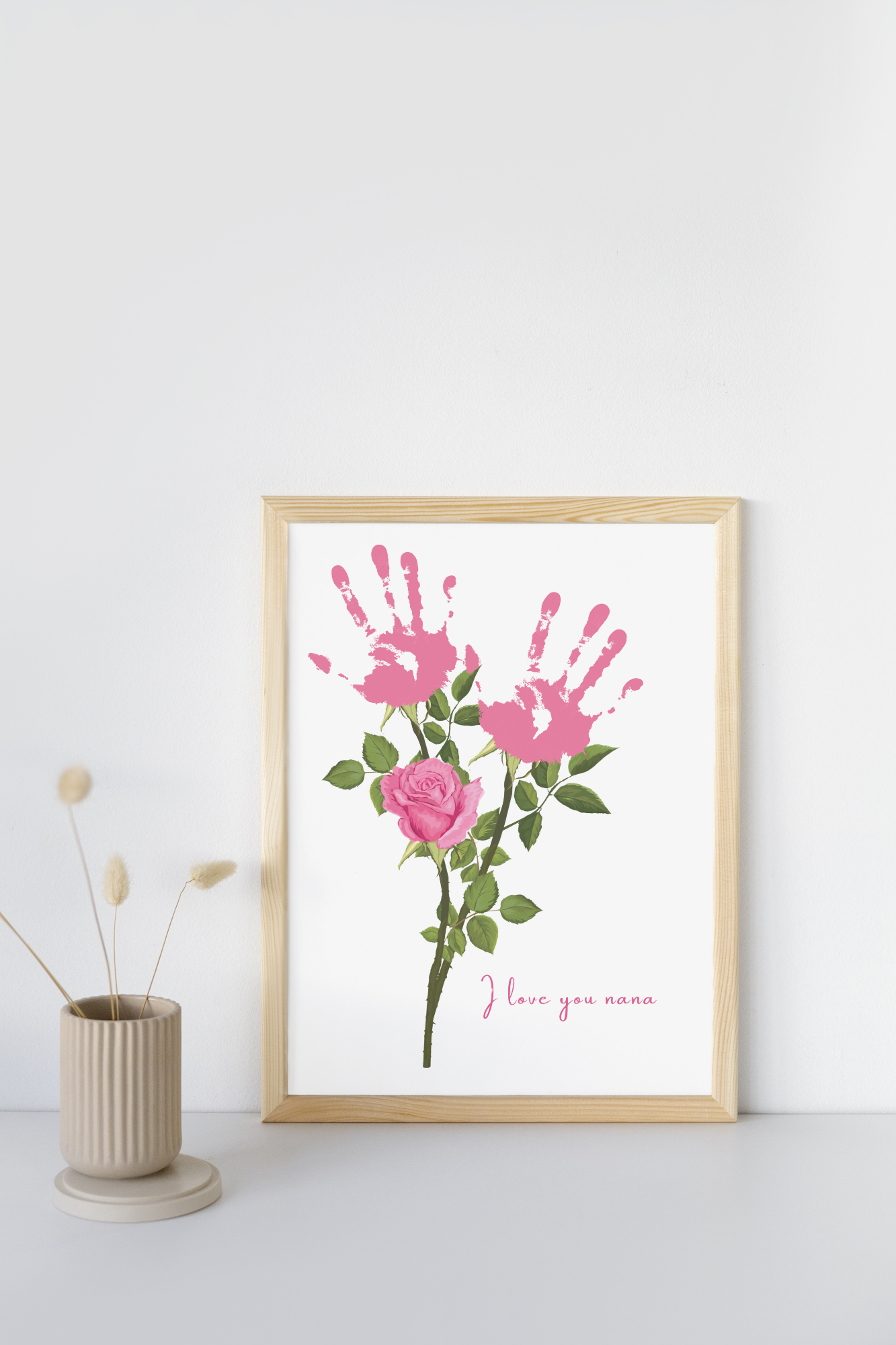 Roses for Nana Print