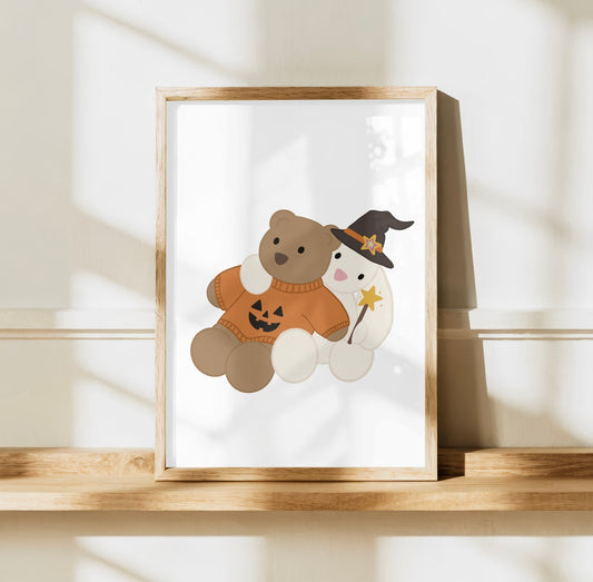 Halloween Besties Print