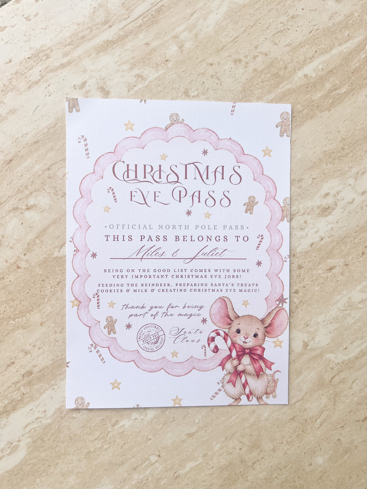 Christmas Eve Pass