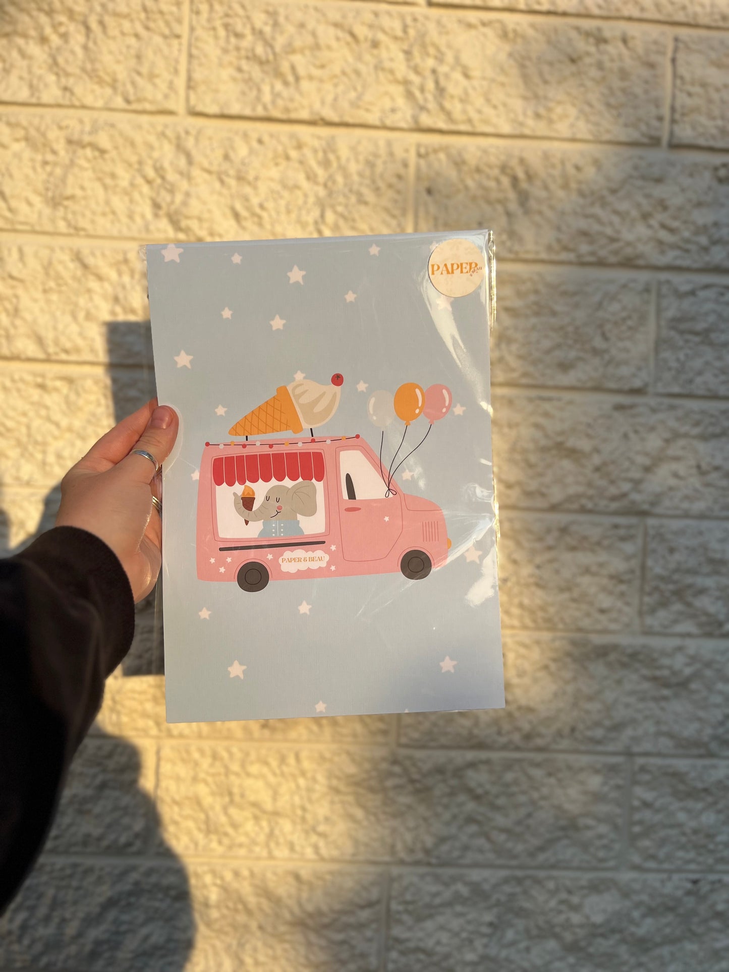 Ice Cream Truck Print