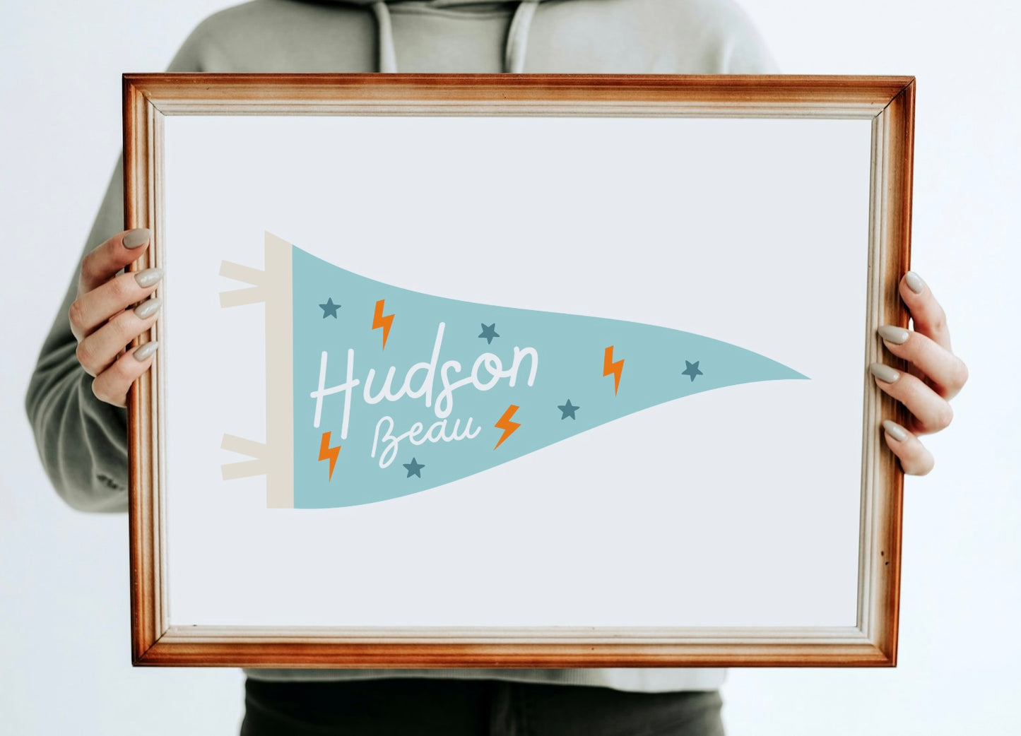 Pennant Banner Name print