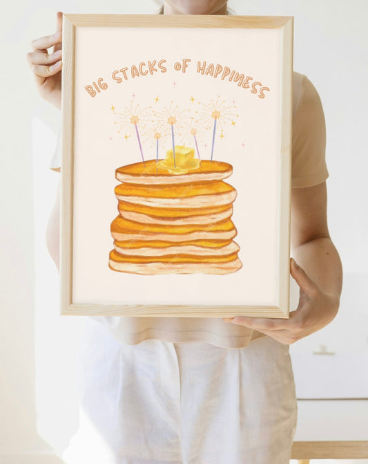 Stacks of Happiness Print