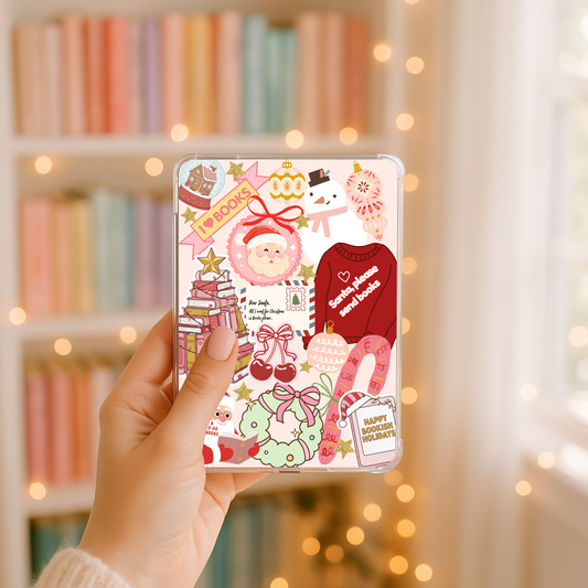 Pink Christmas Kindle Insert
