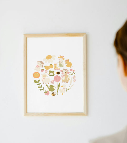 Springtime on the Farm Print