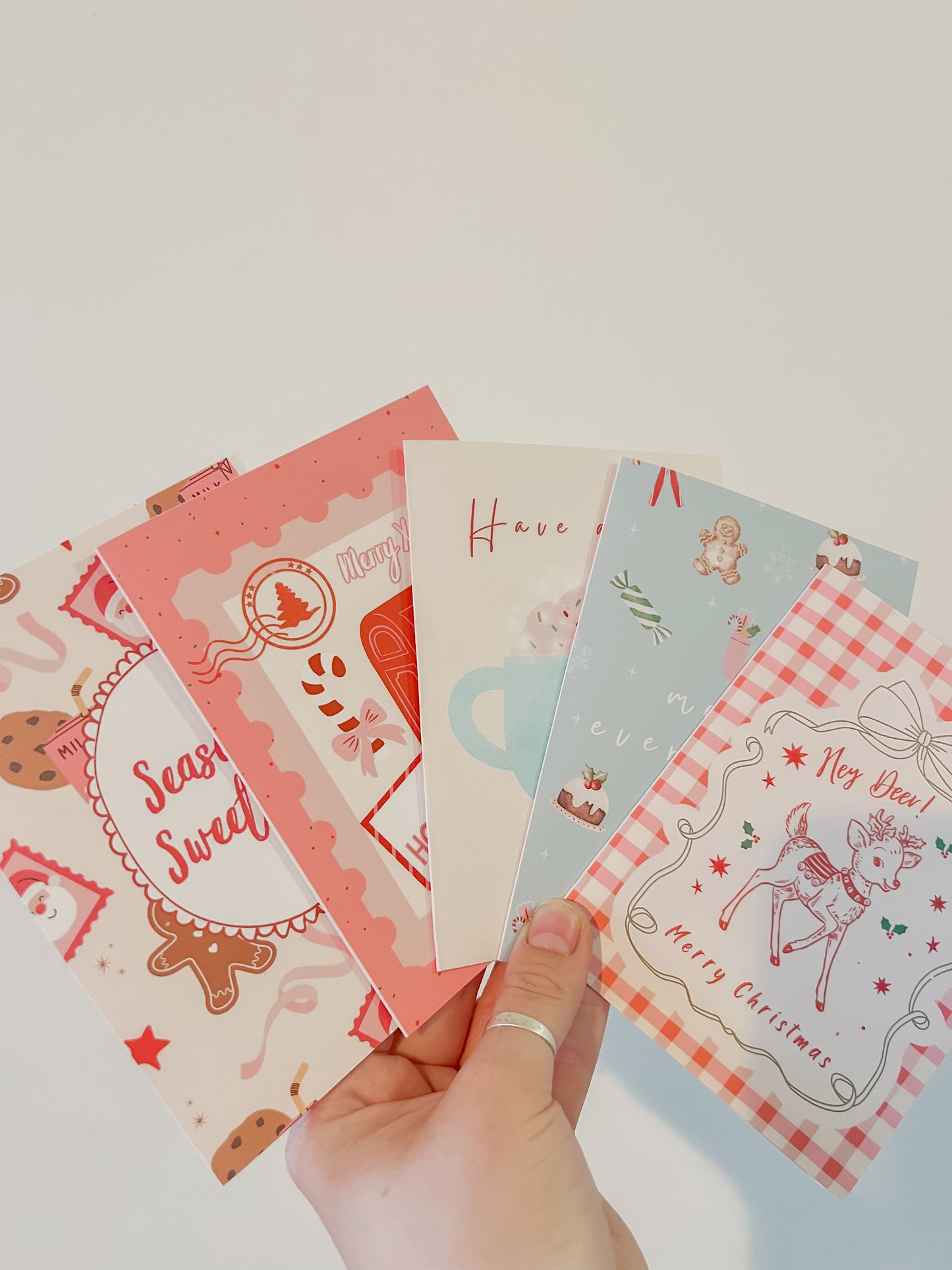 Set of 5 Christmas Cards