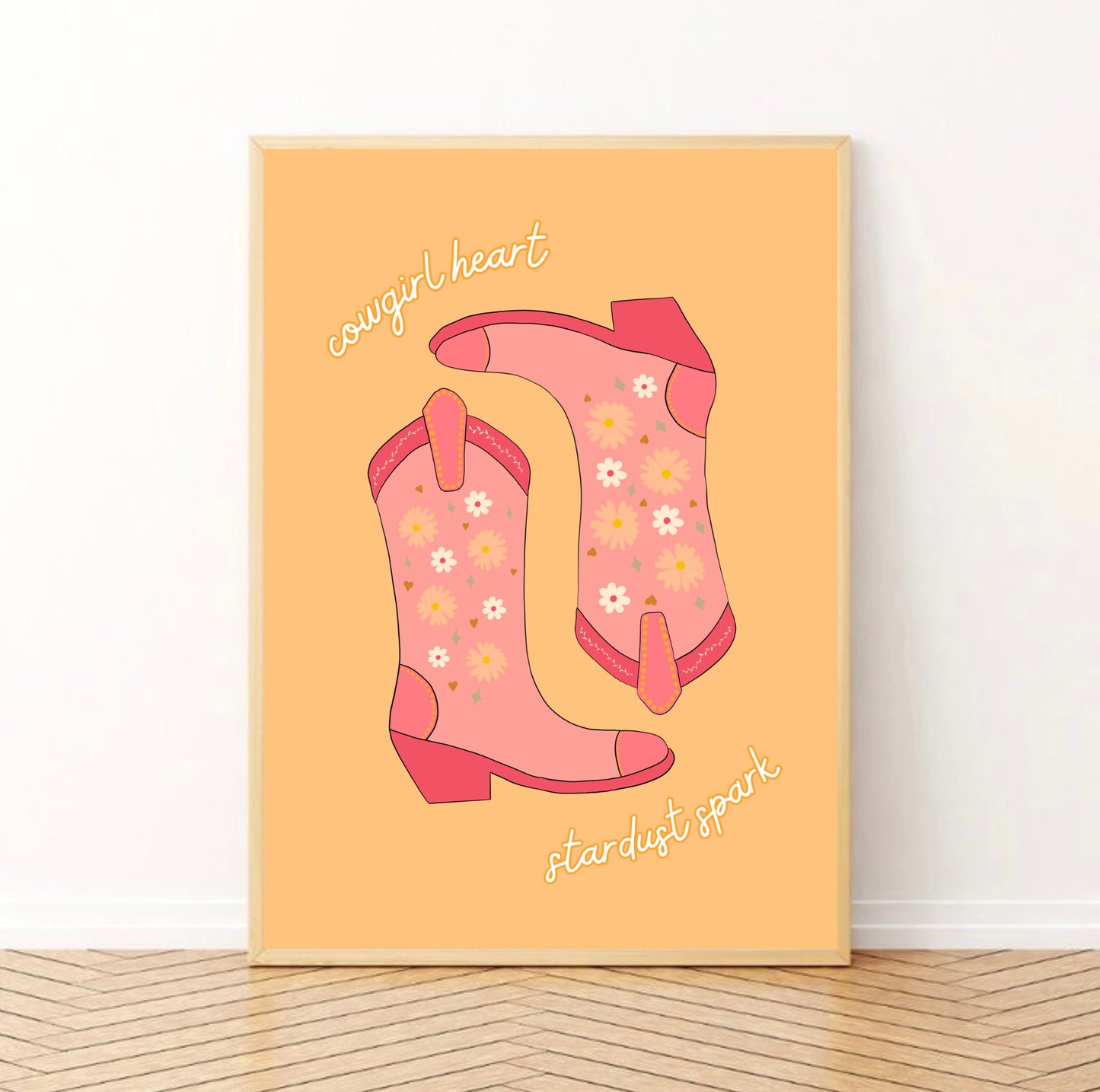 Cowgirl Heart Print