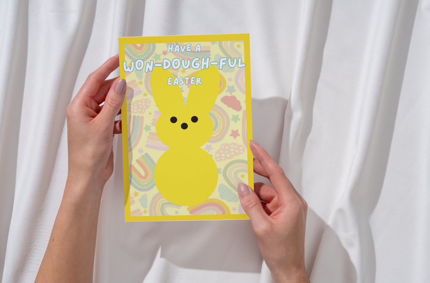Easter Peeps Playdough Holder