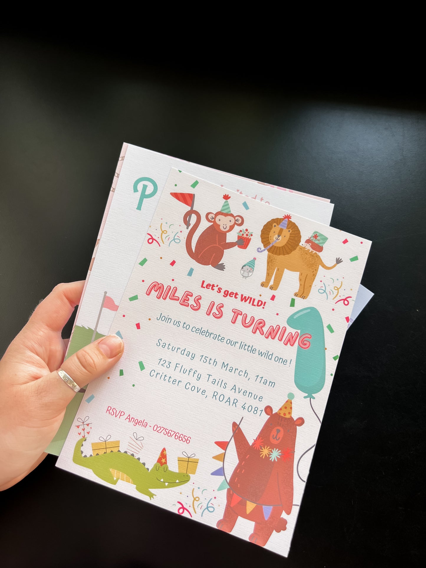 Let’s Get Wild Party Invitation