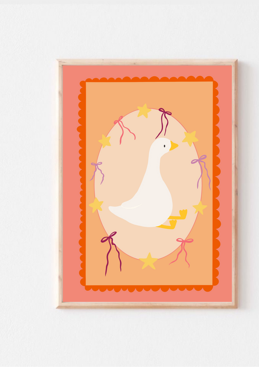 Goose Among the Stars Print