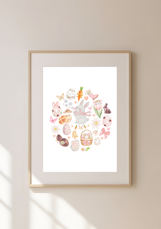 Easter Whimsy Print