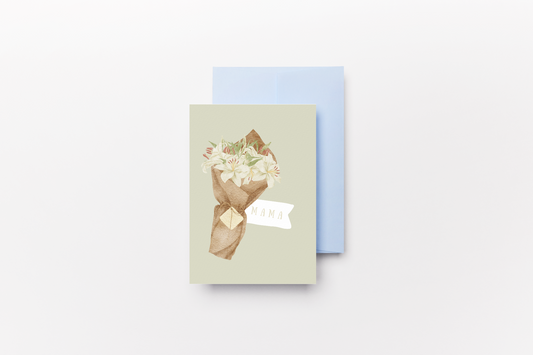 Flowers for Mum Card