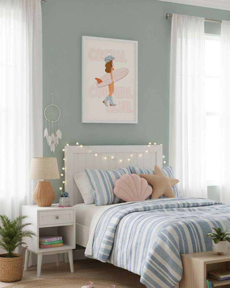 Coastal Cowgirl Club Print