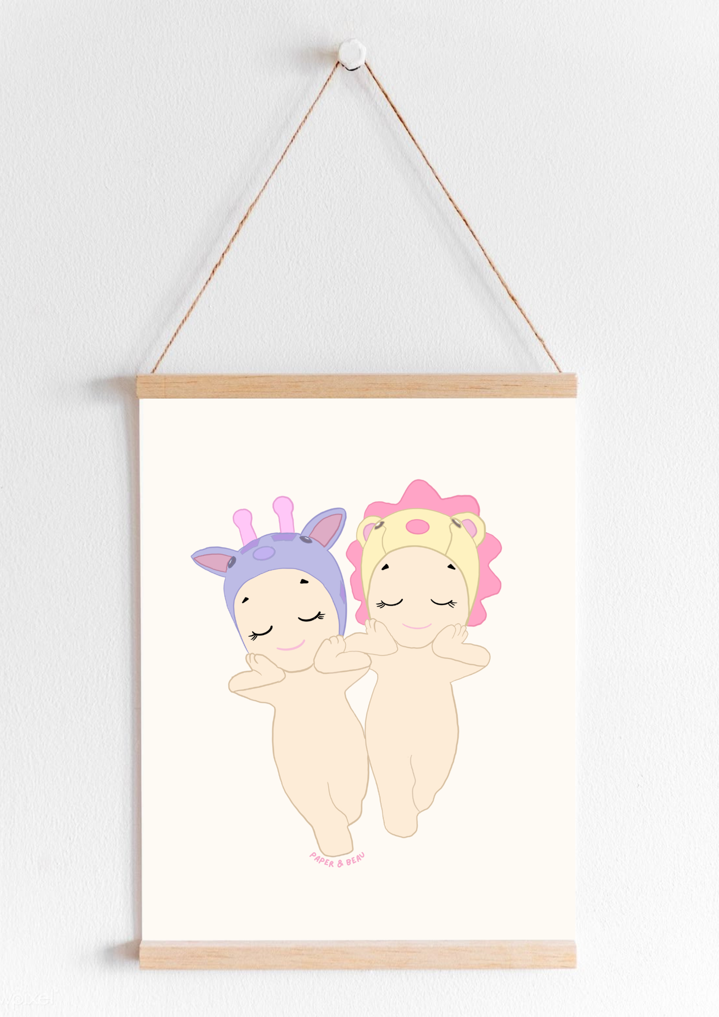 Dreaming Cuties Print