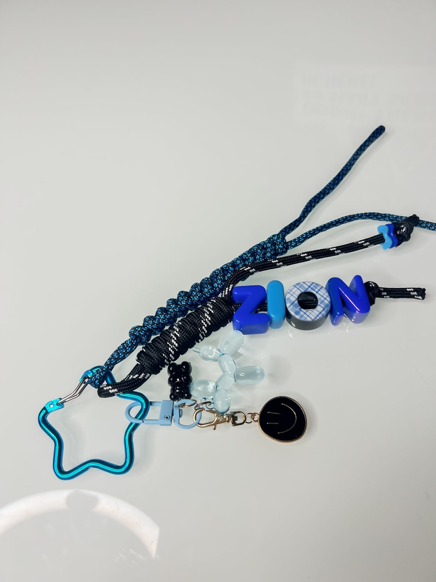 Pre Made Onyx Rope Charm