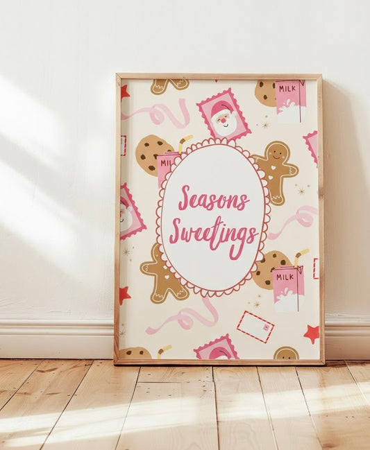 Seasons Sweetings Print