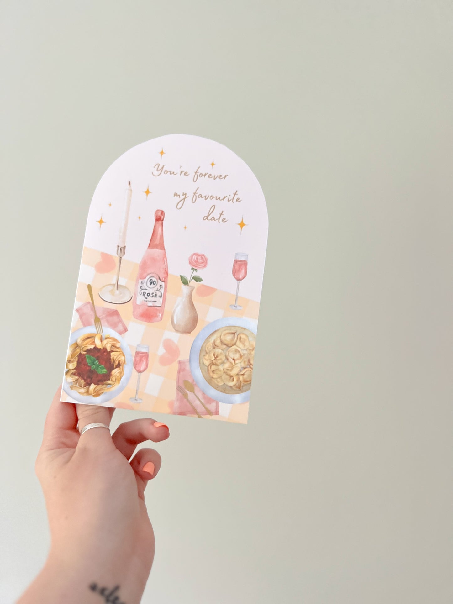 Pink Picnic Card