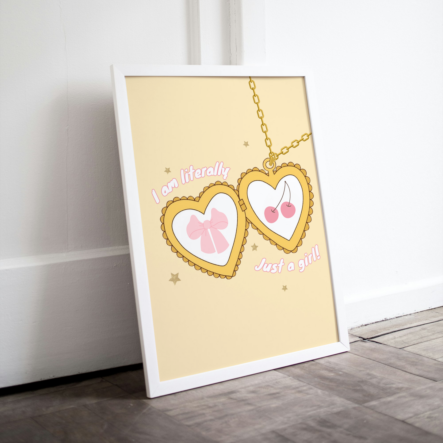 Just a Girl Print